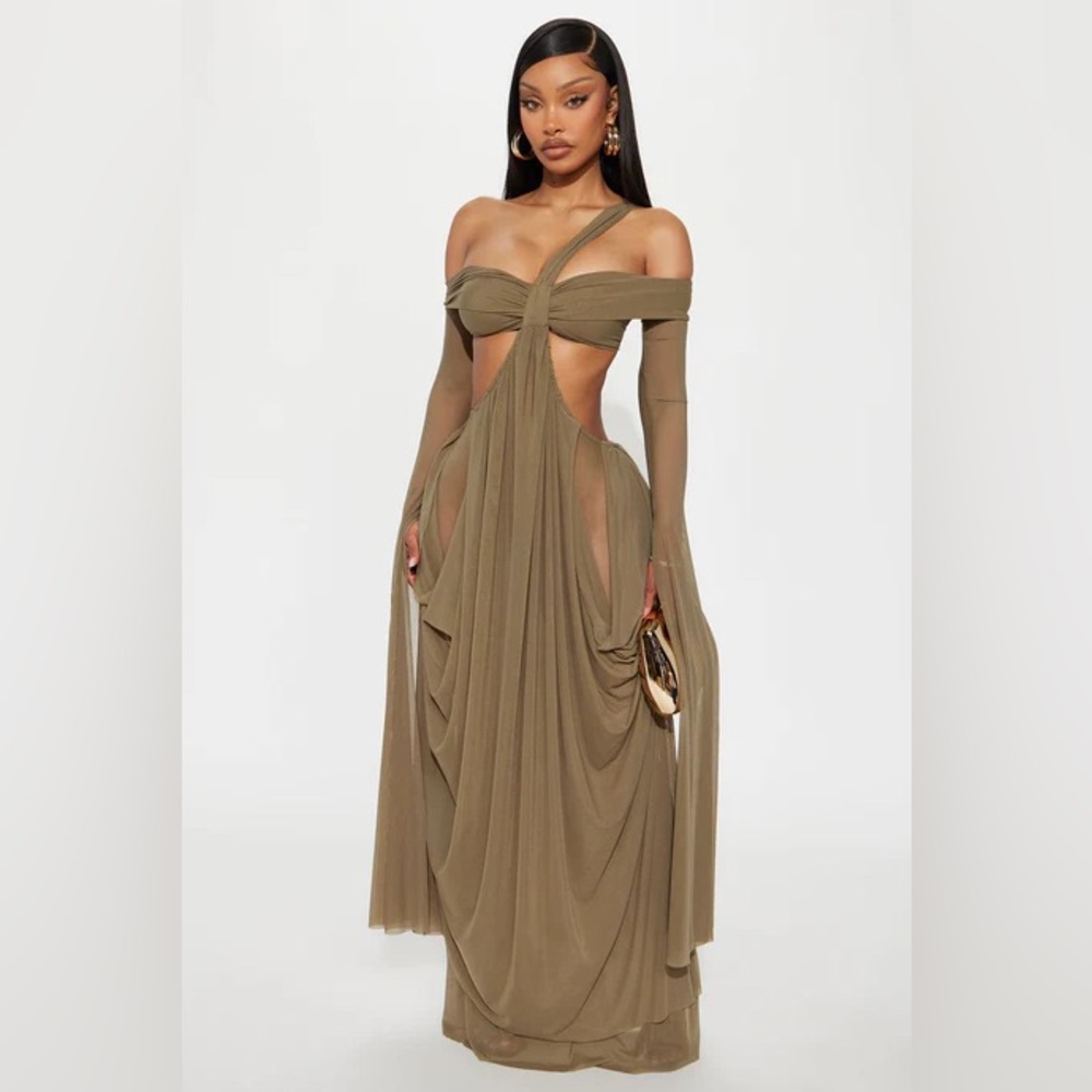 Alora Mesh Dress Fashion Nova